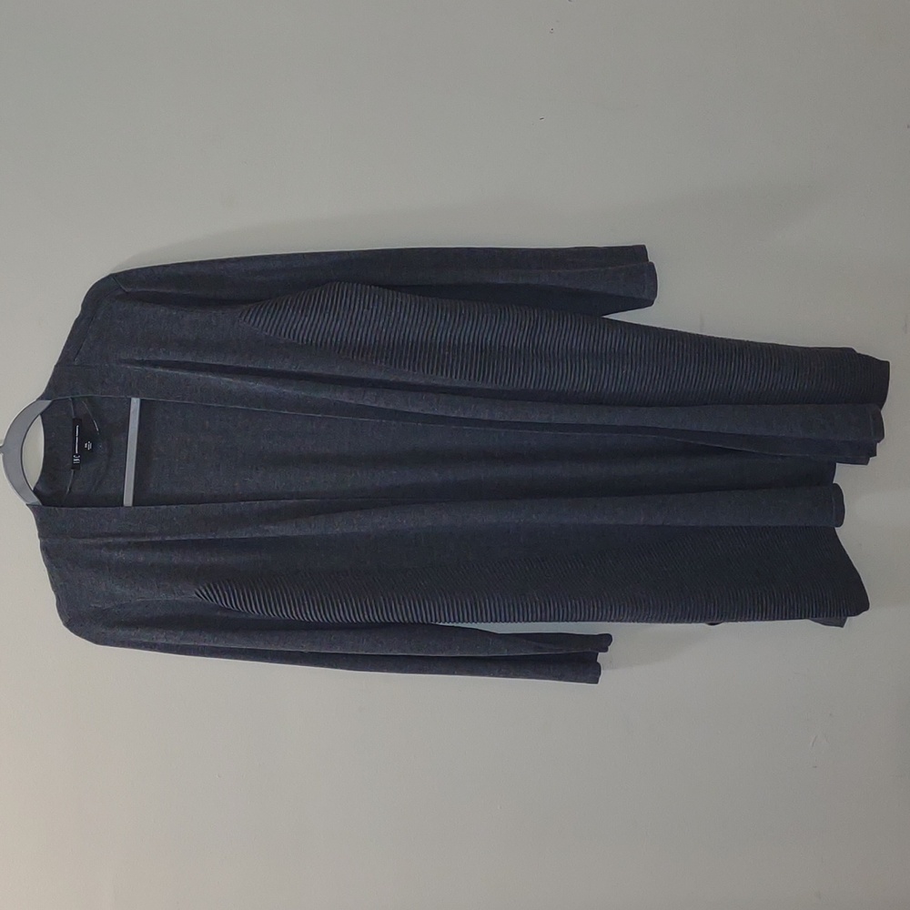 INC Ribbed duster cardigan